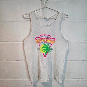 Vintage Beachy Spring Break Dadcore Chadcore DeKuyper Merch Tank Top